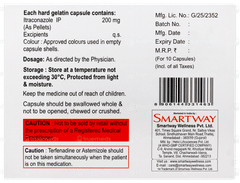 Itrocap 200 Capsule 10 Itrocap 200 Capsule 10