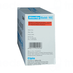 Atorlip Gold 10 Capsule 10