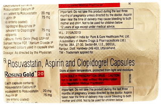 Rosuvas Gold 20 Capsule 10