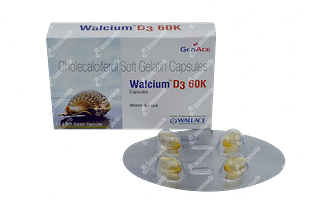 Walcium D3 60 K Capsule 4