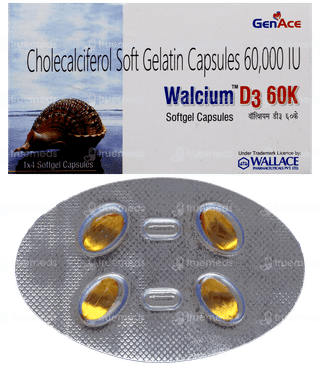 Walcium D3 60K Capsule 4