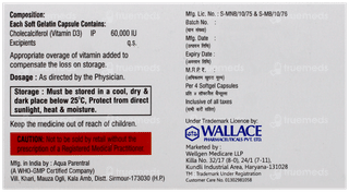 Walcium D3 60K Capsule 4