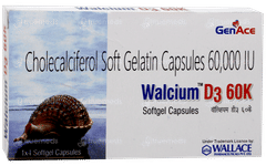 Walcium D3 60K Capsule 4