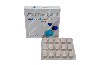 Bonebase D3 500 Mg/500iu Tablet 15