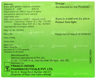Natvie 400 Capsule 15