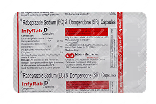 Infyrab D 30/20 MG Capsule Sr 10