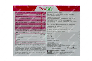 Prolife Tablet 15