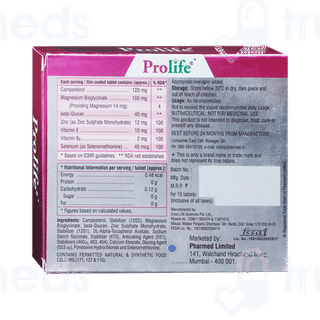 Prolife Tablet 15