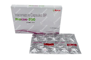 Itracoe 200 MG Cap 10