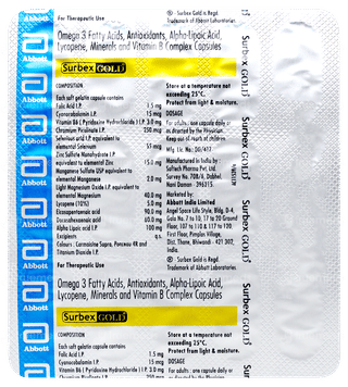 Surbex Gold Capsule 15