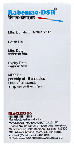 Rabemac Dsr Capsule 15