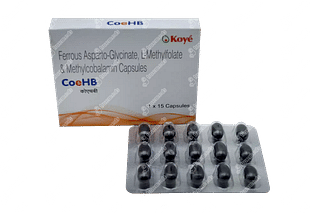 Coehb 100 Mg/500mcg/300mcg Cap 15