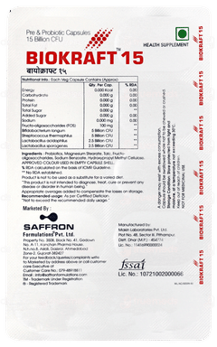 Biokraft 15 Capsule 10