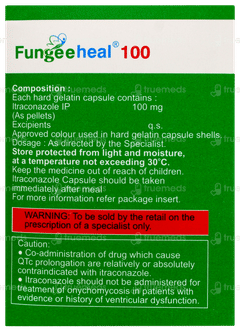 Fungeeheal 100 Capsule 10