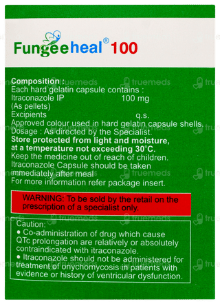 Fungeeheal 100 Capsule 10
