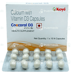 Coecoral D3 Capsule 15 Coecoral D3 Capsule 15
