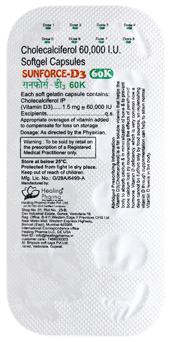 Sunforce D3 60k Capsule 8