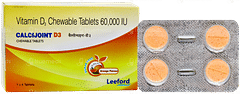 Calcijoint D3 Orange Flavour Sugar Free Chewable Tablet 4 Calcijoint D3 Orange Flavour Sugar Free Chewable Tablet 4