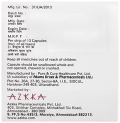 Azuvas 20 Gold Capsule 10 Azuvas 20 Gold Capsule 10