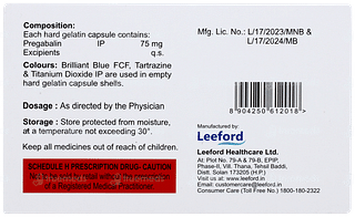 Pegabanyl 75 Capsule 10