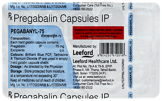 Pegabanyl 75 Capsule 10