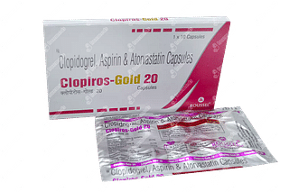 Clopiros Gold 75/20/75 MG Capsule 10