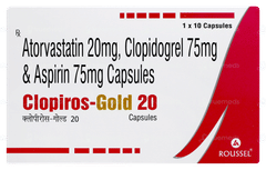 Clopiros Gold 20 Capsule 10 Clopiros Gold 20 Capsule 10