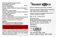 Rosubest Gold New 20 Capsule 10
