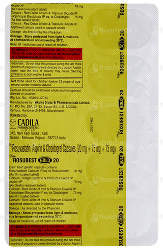 Rosubest Gold New 20 Capsule 10