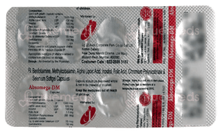 Absomega Dm Capsule 10
