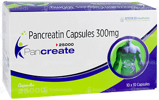 Pancreate 25000 Capsule 10