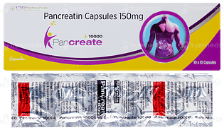 Pancreate 10000 Capsule 10