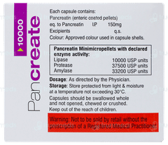 Pancreate 10000 Capsule 10