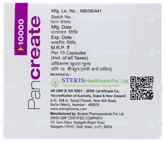 Pancreate 10000 Capsule 10