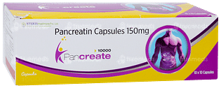 Pancreate 10000 Capsule 10