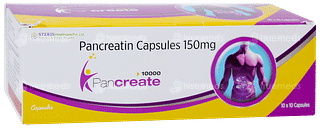 Pancreate 10000 Capsule 10