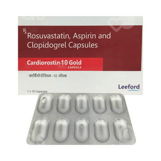 Cardiorostin 10 Gold Capsule 10