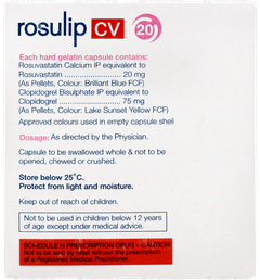 Rosulip Cv 20 Capsule 10