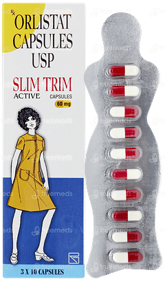 Slim Trim Active 60mg Capsule 10