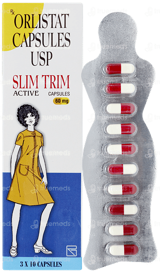 Slim Trim Active 60mg Capsule 10