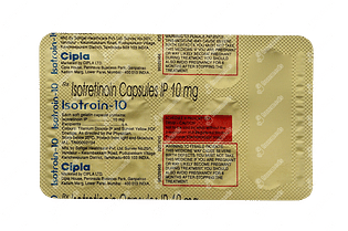 Isotroin 10 Capsule 15