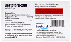 Gestoford 200 Capsule 10