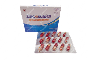 Zincosule 4g Capsules 15