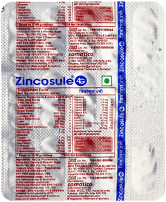 Zincosule 4G Capsule 15