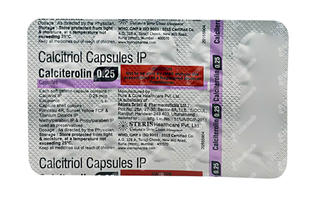 Calciterolin 0.25 Capsule 10