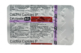 Calciterolin 0.25 MCG Capsule 10