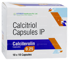 Calciterolin 0.25 Capsule 10
