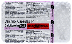 Calciterolin 0.25 Capsule 10