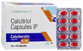 Calciterolin 0.25 Capsule 10