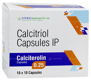 Calciterolin 0.25 Capsule 10